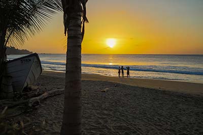 Sunset outside Black Rock Dreams