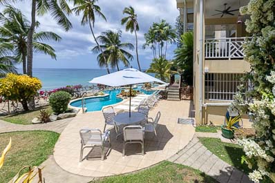 The pool deck at Black Rock Dreams