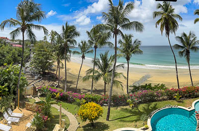 Queen Angel Suite: Views from the Balcony
